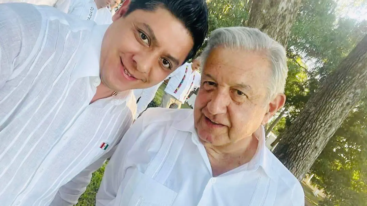 El gobernador Gallardo y el presidente AmLo en la Conago